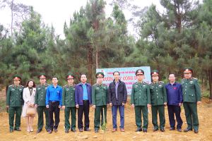 Công đoàn cơ sở Đoàn 285 hưởng ứng Tết trồng cây “Đời đời nhớ ơn Bác Hồ” năm 2019