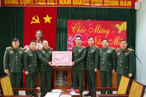 Bộ Tư lệnh Bảo vệ Lăng thăm và chúc Tết cán bộ, chiến sỹ Đoàn 285