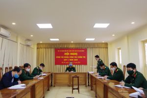 Bộ Tư lệnh Bảo vệ Lăng Chủ tịch Hồ Chí Minh tổ chức Hội nghị trực tuyến sơ kết hoạt động công tác Đảng, công tác chính trị quý I năm 2020