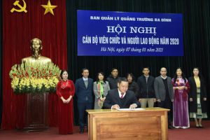 Ban Quản lý Quảng trường Ba Đình tổ chức Hội nghị cán bộ, viên chức, người lao động 