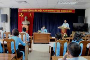 Công đoàn cơ sở Trung tâm Khoa học, Công nghệ và Môi trường tổng kết công tác công đoàn năm 2018