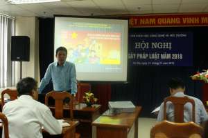 Trung tâm Khoa học, Công nghệ và Môi trường  tổ chức Ngày Pháp luật năm 2018