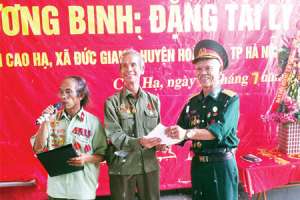 Những thương binh lập quỹ sẻ chia với đồng đội